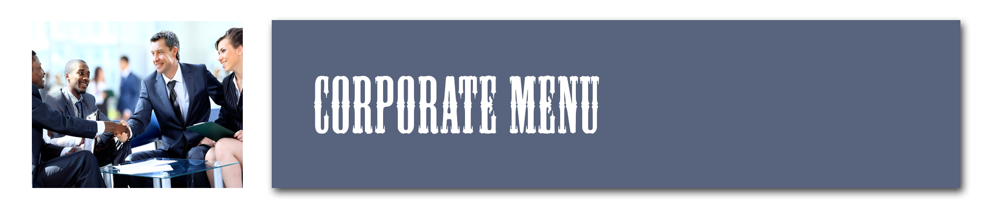 Corporate Menus
